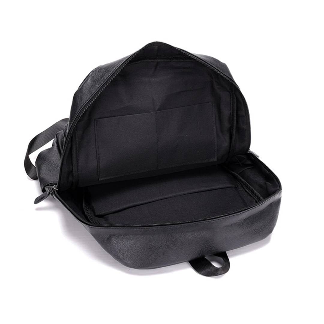 Black Leather Backpack Ater